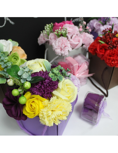 Mydlany Bukiet Kwiatowy - Wiosenne Kwiaty