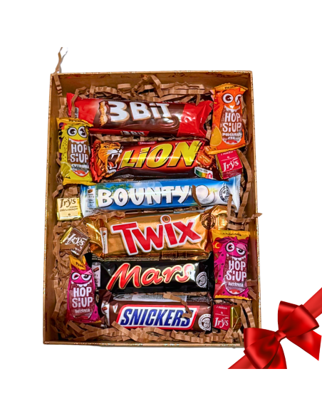 Pudełko Słodkości - Mix Najlepszych Batonów + Cukierki