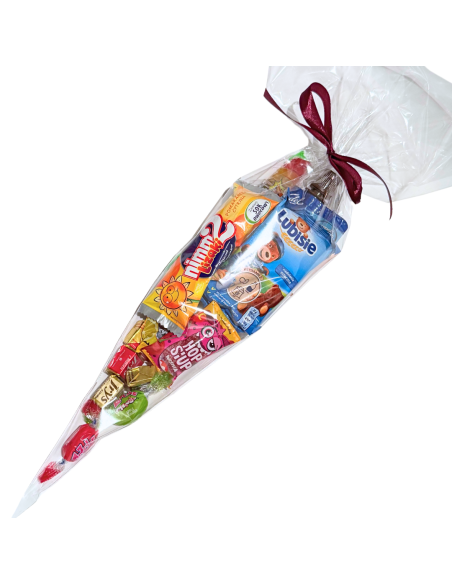 Rożek Słodkości Czekotubka & Spółka - Lubisie, Haribo, Cukierki Mix