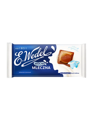 E. Wedel Czekolada Mocno Mleczna 80g