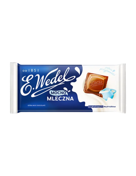 E. Wedel Czekolada Mocno Mleczna 80g