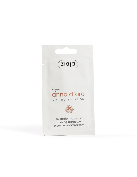 ZIAJA Anno d'Oro Mikrodermabrazja Domowy Zabieg Przeciwzmarszczkowy 7ml
