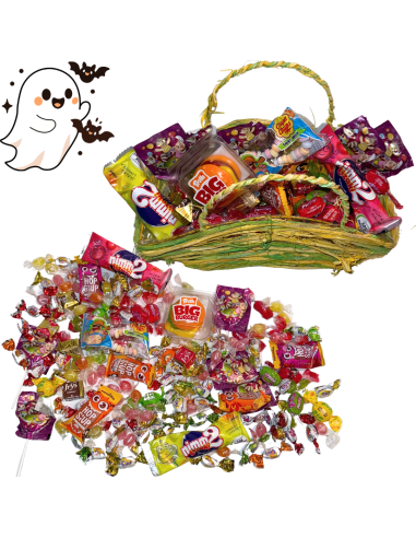 Zestaw Słodyczy na Halloween w Koszyczku ok. 600 g