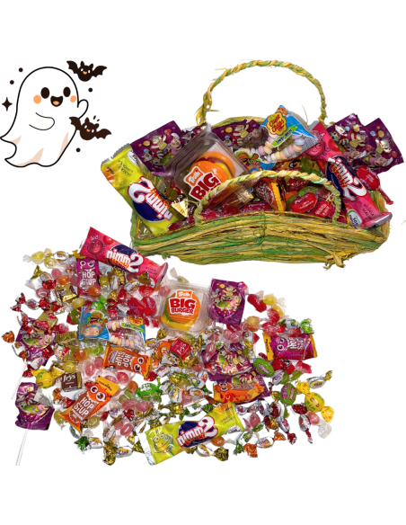 Zestaw Słodyczy na Halloween w Koszyczku ok. 600 g