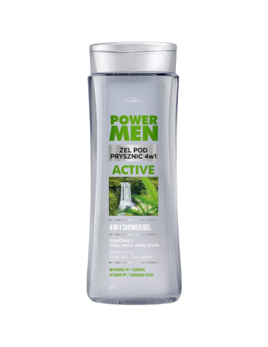 JOANNA Чоловіки душ Гель Power Men Активний 4in1 300ml
