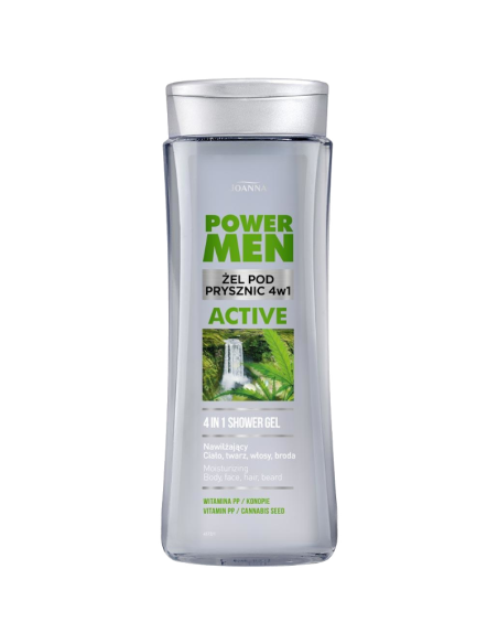 JOANNA Чоловіки душ Гель Power Men Активний 4in1 300ml