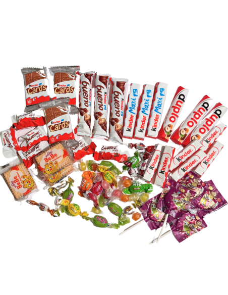 Paczka Słodyczy na Halloween - Koszyczek Kinder 700g