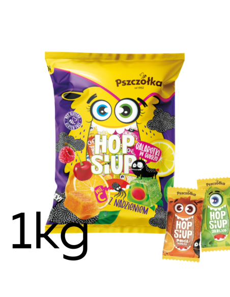 Pszczółka Hop Siup Cukierek Galaretka w Cukrze 1kg