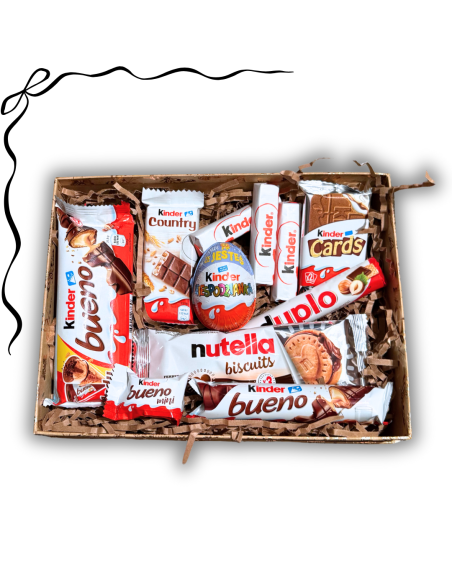 Zestaw Prezentowy Słodycze Kinder Love Box 11 Produktów