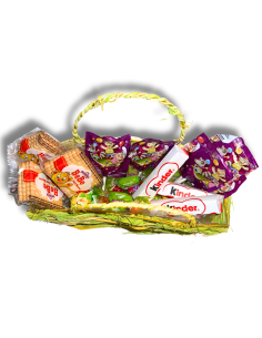 Gotowy Koszyczek Halloweenowy Słodycze Wariant S