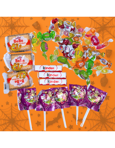 Koszyczek Halloweenowy Słodycze Mini 1