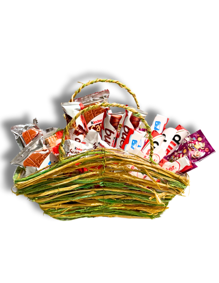 Paczka Słodyczy na Halloween - Koszyczek Kinder 700g