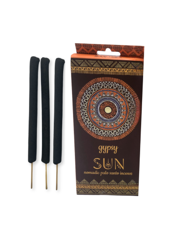 Kadzidełka Gypsy Nomadic - SUN - 6 Patyczków Zapach Palo Santo