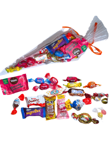 Słodka Paczka Cukierków Mix 20 sztuk - Kinder, Wedel, Wawel, Pszczółka