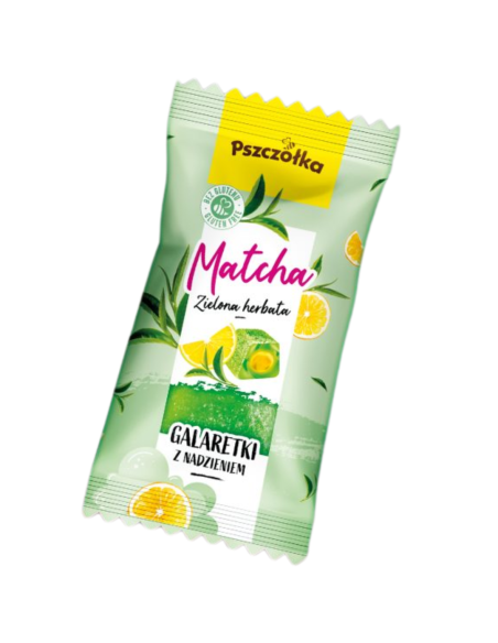 PSZCZÓŁKA Cukierek Galaretka z Nadzieniem Sakura & Matcha 1szt