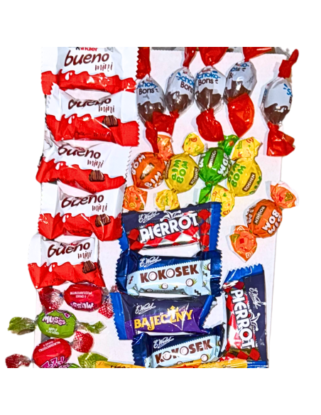 Worek Słodyczy - Mix Paczka Cukierków 50 szt.
