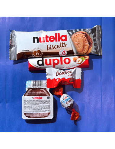 Zestaw Prezentowy Słodki Woreczek Nutella + Kinder