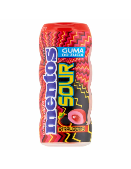 MENTOS Sour Gum Gumy do Żucia 30g