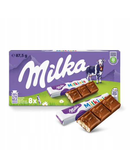MILKA Milkinis Czekoladki 8 sztuk 87,5g