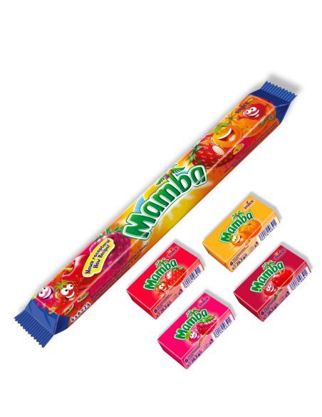 MAMBA Gumy Rozpuszczalne Owocowe 4 x 26,5g