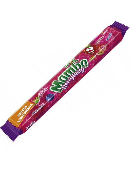 MAMBA BerryTasty Gumy Rozpuszczalne Owoce Leśne 4 szt 106g