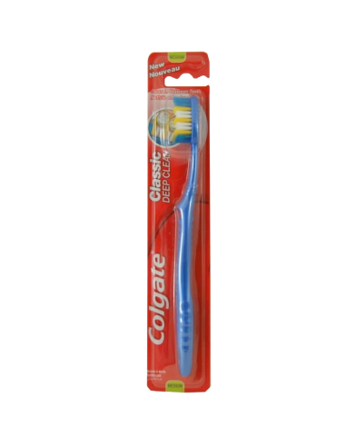 COLGATE Класична чиста глибока зубна щітка Середня середня середня