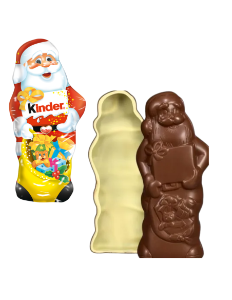 KINDER Mikołaj Czekoladowy 110g Figurka z Czekolady Mikołajki