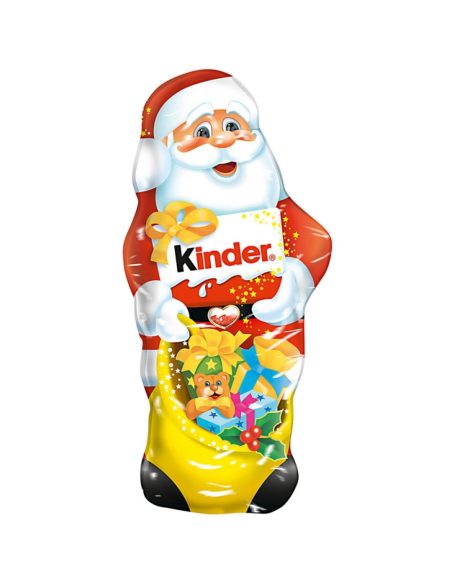 KINDER Mikołaj Czekoladowy 110g Figurka z Czekolady Mikołajki