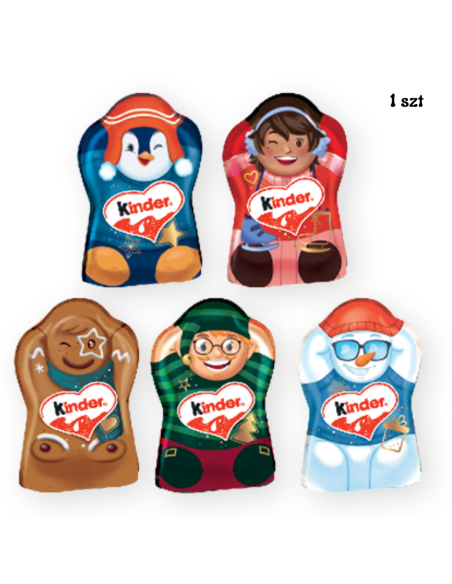KINDER Czekoladowa Figurka Świąteczna 35g