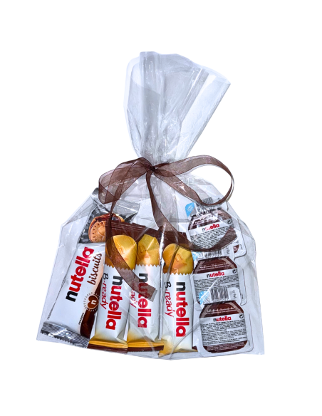 Słodki Zestaw Prezentowy Nutella w Woreczku