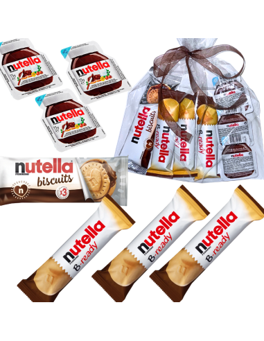 Słodki Zestaw Prezentowy Nutella w Woreczku
