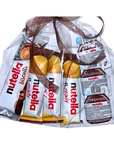 Słodki Zestaw Prezentowy Nutella w Woreczku