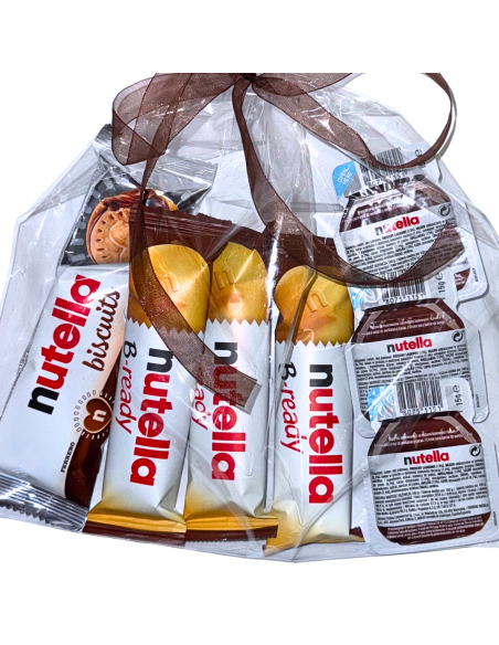 Słodki Zestaw Prezentowy Nutella w Woreczku