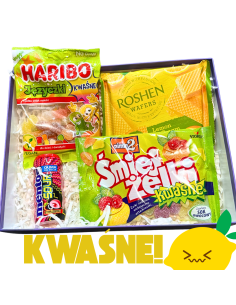 Zestaw Prezentowy Kwaśny - Dla Fanów Słodyczy z Charakterem