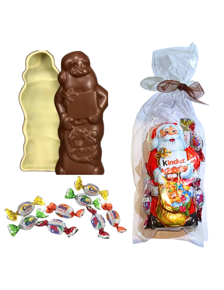 Upominek Mikołajkowy KINDER Mikołaj + Cukiereczki