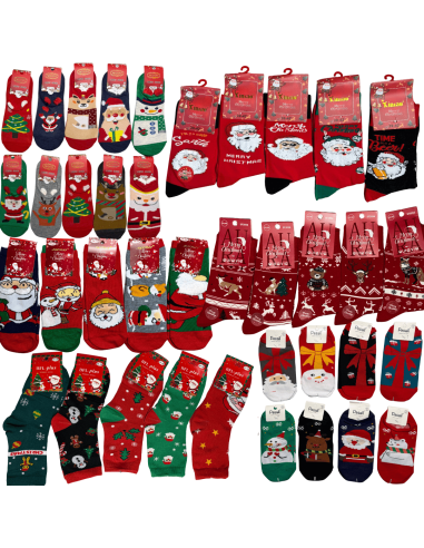 Klasyczny Upominek Mikołaj + Skarpety Świąteczne