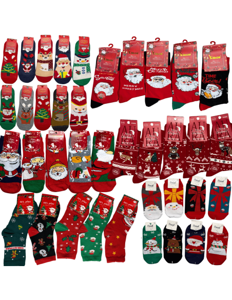 Klasyczny Upominek Mikołaj + Skarpety Świąteczne