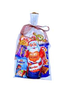 Mikołajkowy Zestaw Słodyczy w Woreczku - Kinder, Wedel, Grześki, Lubisie 2