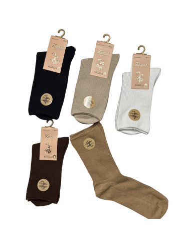 Damskie Skarpety Bambusowe 5 Par