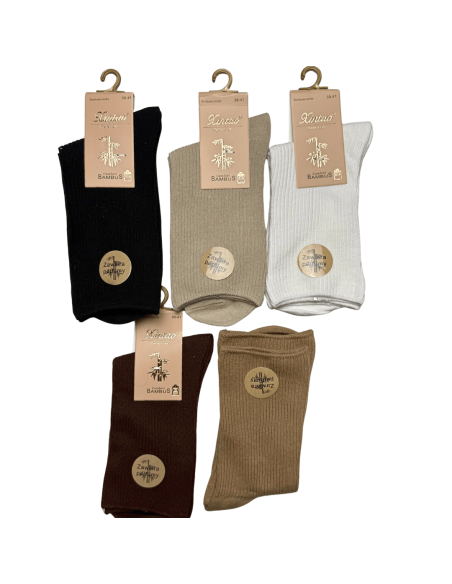 Damskie Skarpety Bambusowe 5 Par