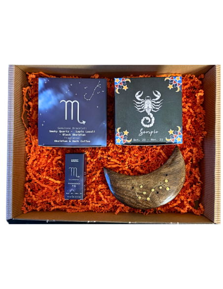 Zestaw Prezentowy dla Skorpiona - Transformacja, Zmysłowość i Moc Wewnętrzna