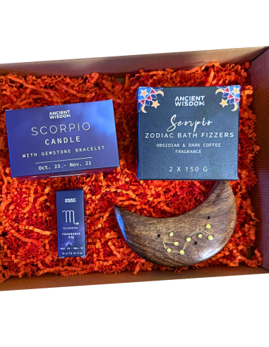 Zestaw Prezentowy dla Skorpiona - Transformacja, Zmysłowość i Moc Wewnętrzna