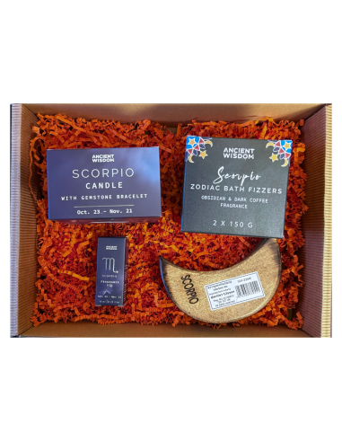 Zestaw Prezentowy dla Skorpiona - Transformacja, Zmysłowość i Moc Wewnętrzna