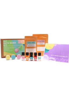 Zestaw do Robienia Kul do Kąpieli - Różowa Lemoniada i Cytrusy 2