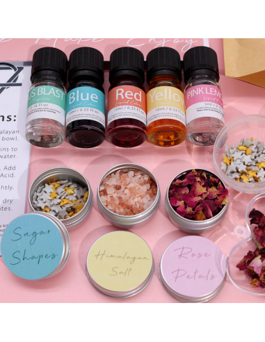 Zestaw do Robienia Kul do Kąpieli - Różowa Lemoniada i Cytrusy