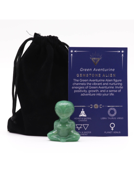 Kosmita z Zielonego Awenturynu 40x30x15 mm