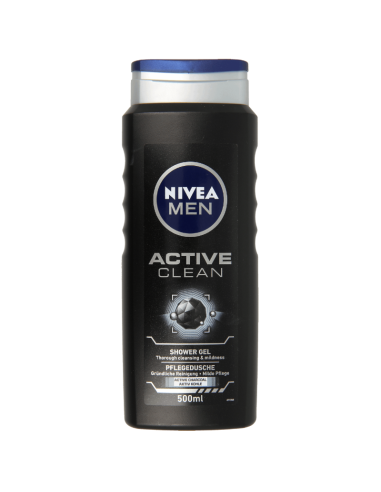 NIVEA Men Męski Szampon Do Włosów Active Clean Oczyszczający 400ml