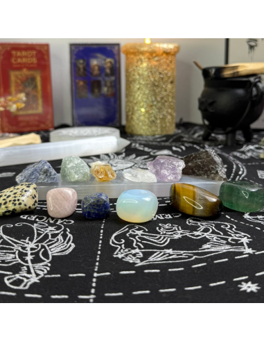 Kalendarz Adwentowy Kamienie Naturalne Minerały Zestaw 12 Niespodzianek