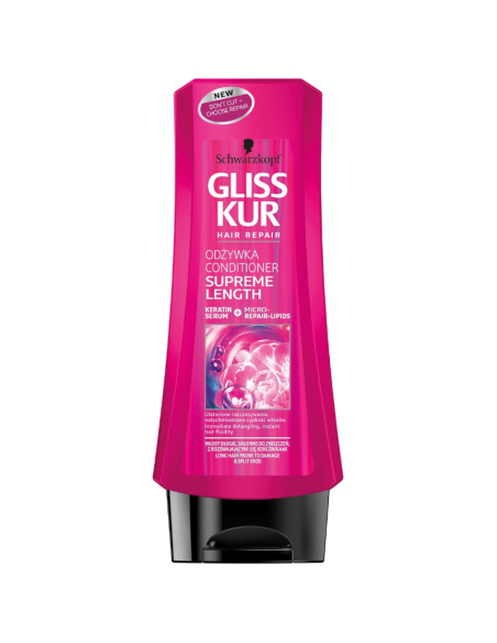 GLISS KUR Odżywka Do Włosów Supreme Rozczesywanie 200ml