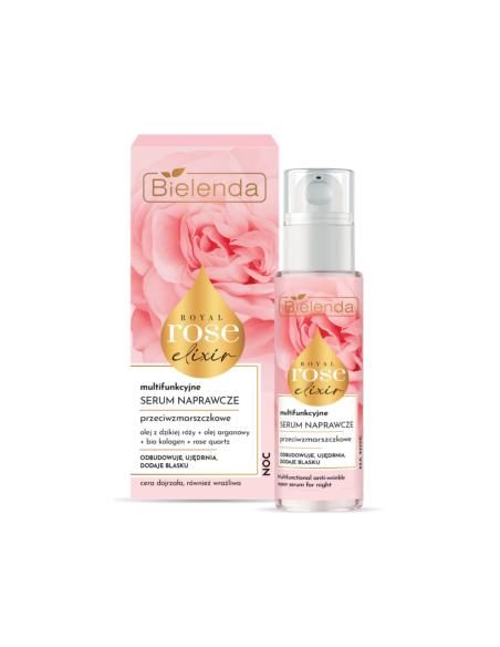 BIELENDA Royal Rose Elixir Multifunkcyjne Serum Naprawcze 30ml